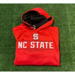 NC State Wolf pack hoodie mens extra large sweatshirt red football Y2K adult K